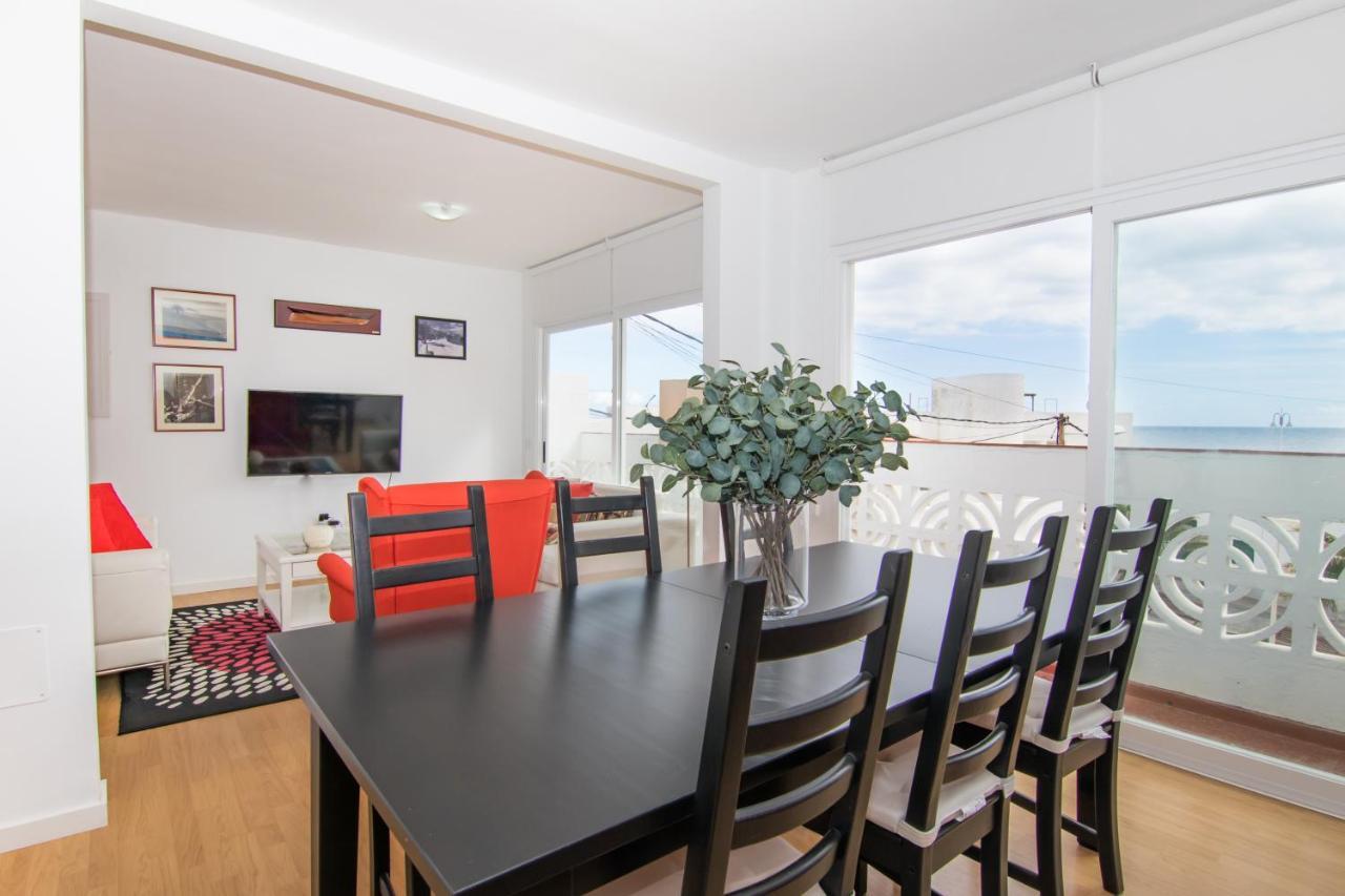 Homeforguest Apto 20 Pasos Del Mar, El Poris Con Vista Mar Arico el Nuevo Exterior foto